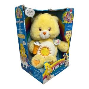 Vintage 2004 Care Bears “Jokes And Giggles” Funshine Bear - UNTESTED